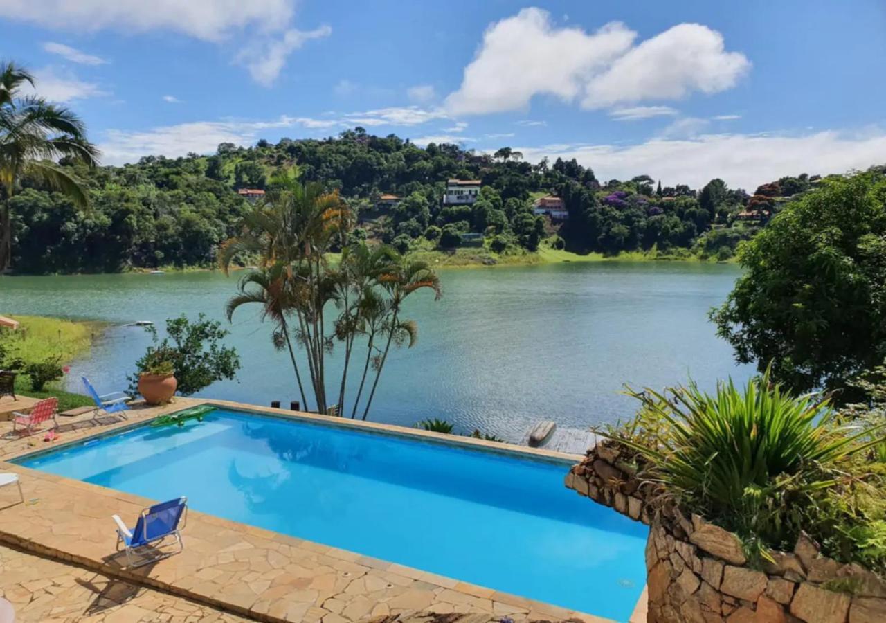 Vila Maravilhoso Sitio Na Beira Da Represa Igaratá Exteriér fotografie